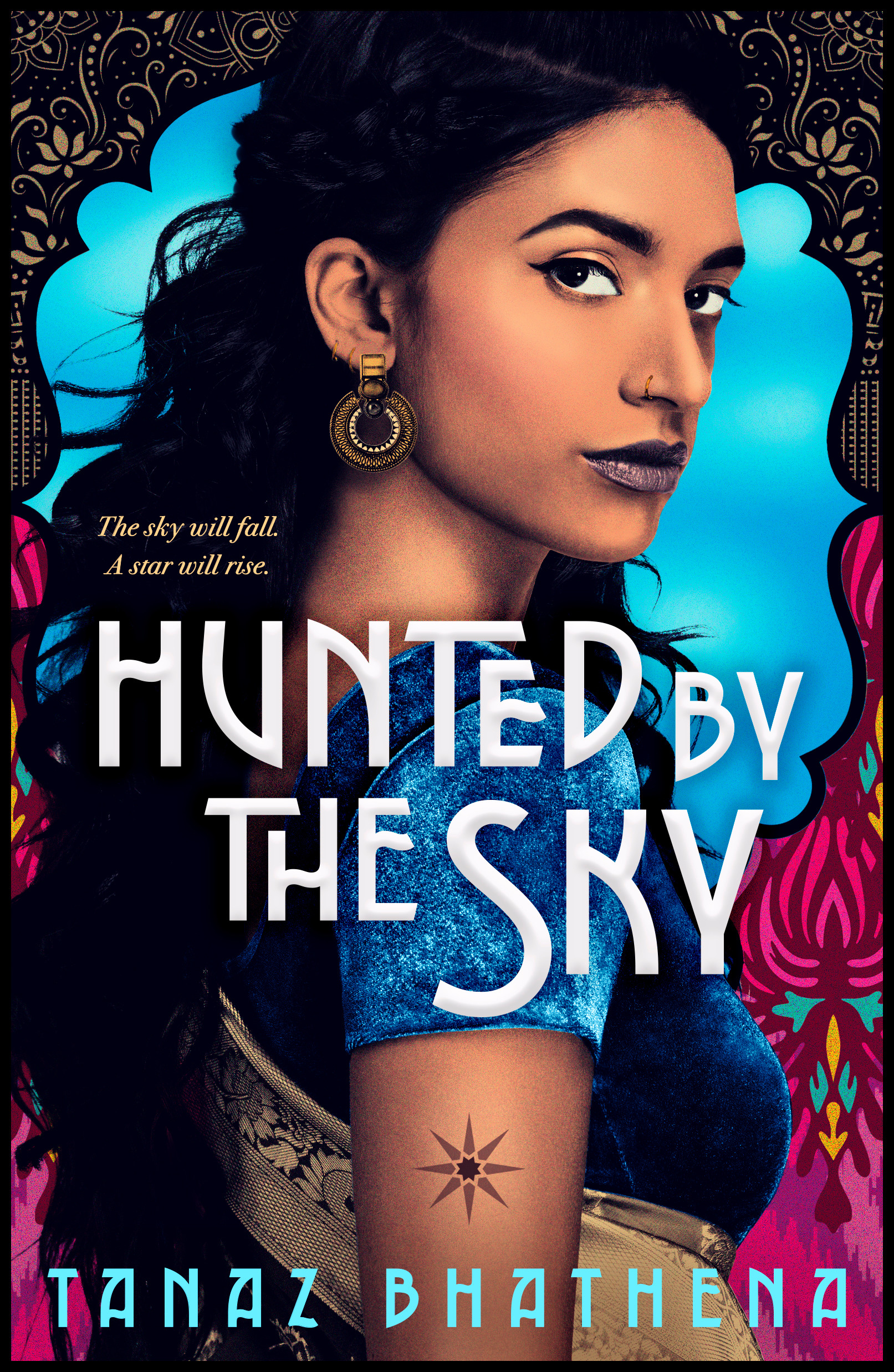 Cover Art for Hunted By the Sky by Tanaz Bhathena